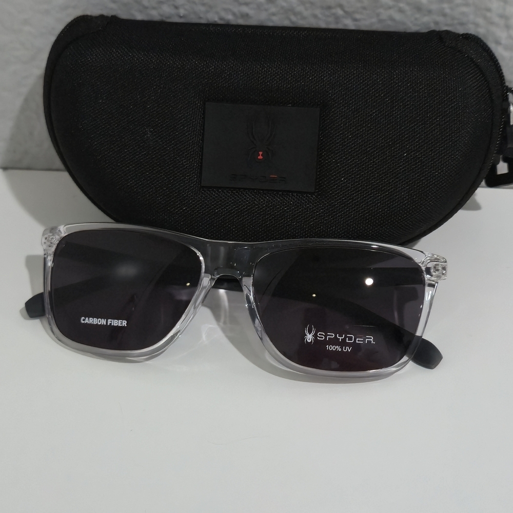 Spyder Black and Silver Sunglasses